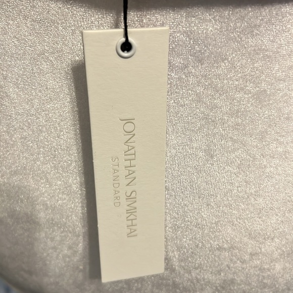 JONATHAN SIMKHAI STANDARD Lorenzo Cropped Denim Bra - Picture 5 of 6